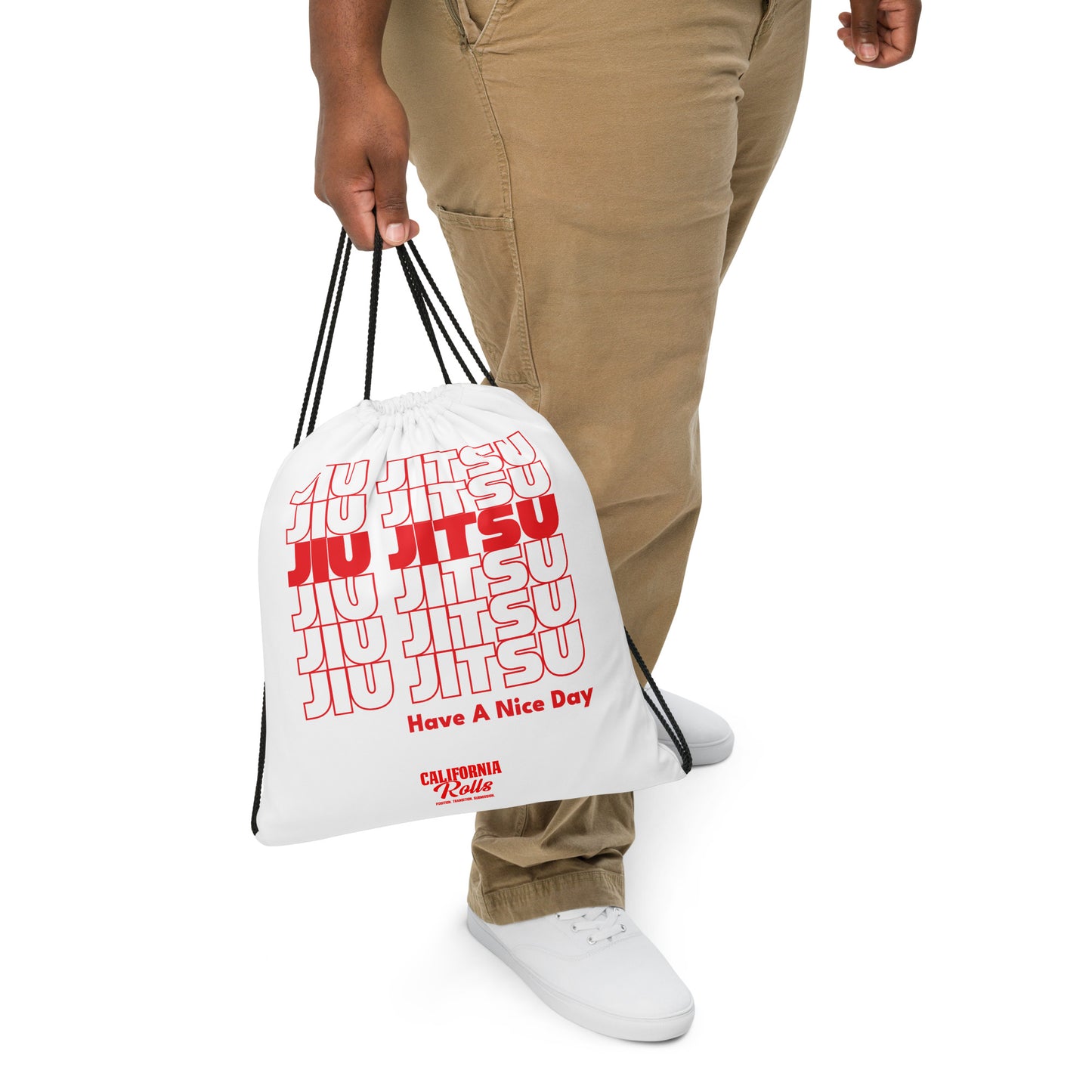 THANK YOU FOR JIU JITSU Drawstring Tote Bag