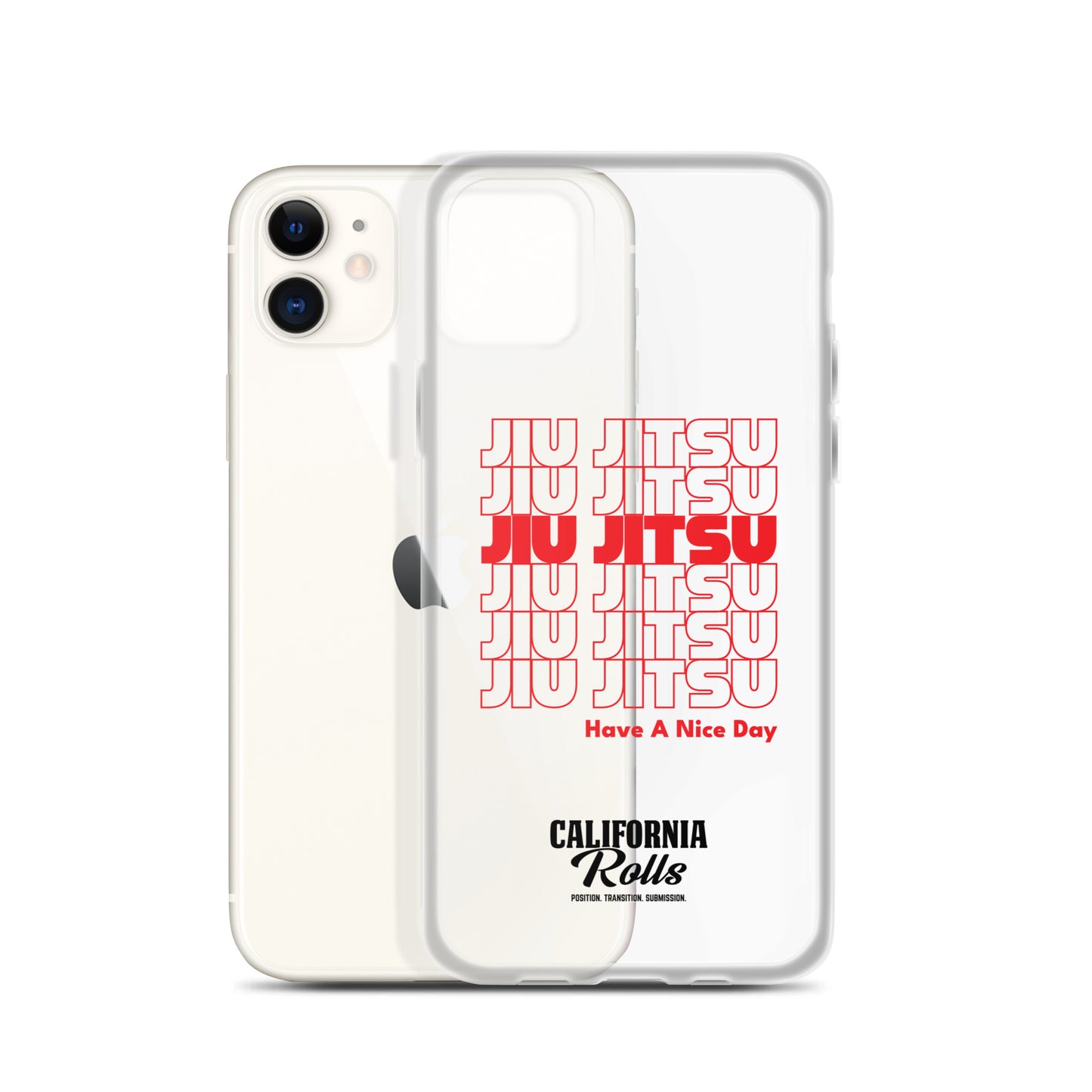 THANK YOU FOR BJJ Clear Case for iPhone®