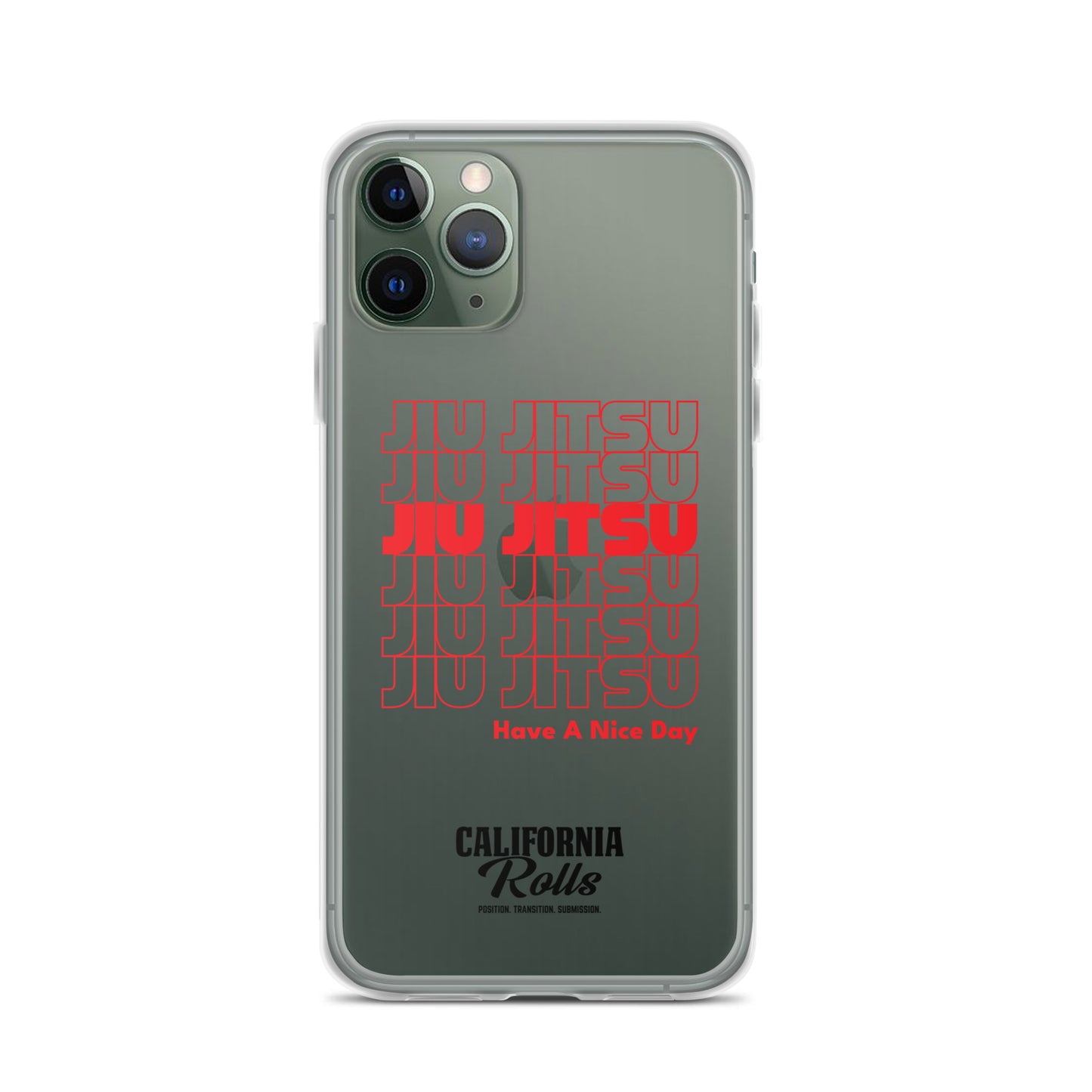 THANK YOU FOR BJJ Clear Case for iPhone®