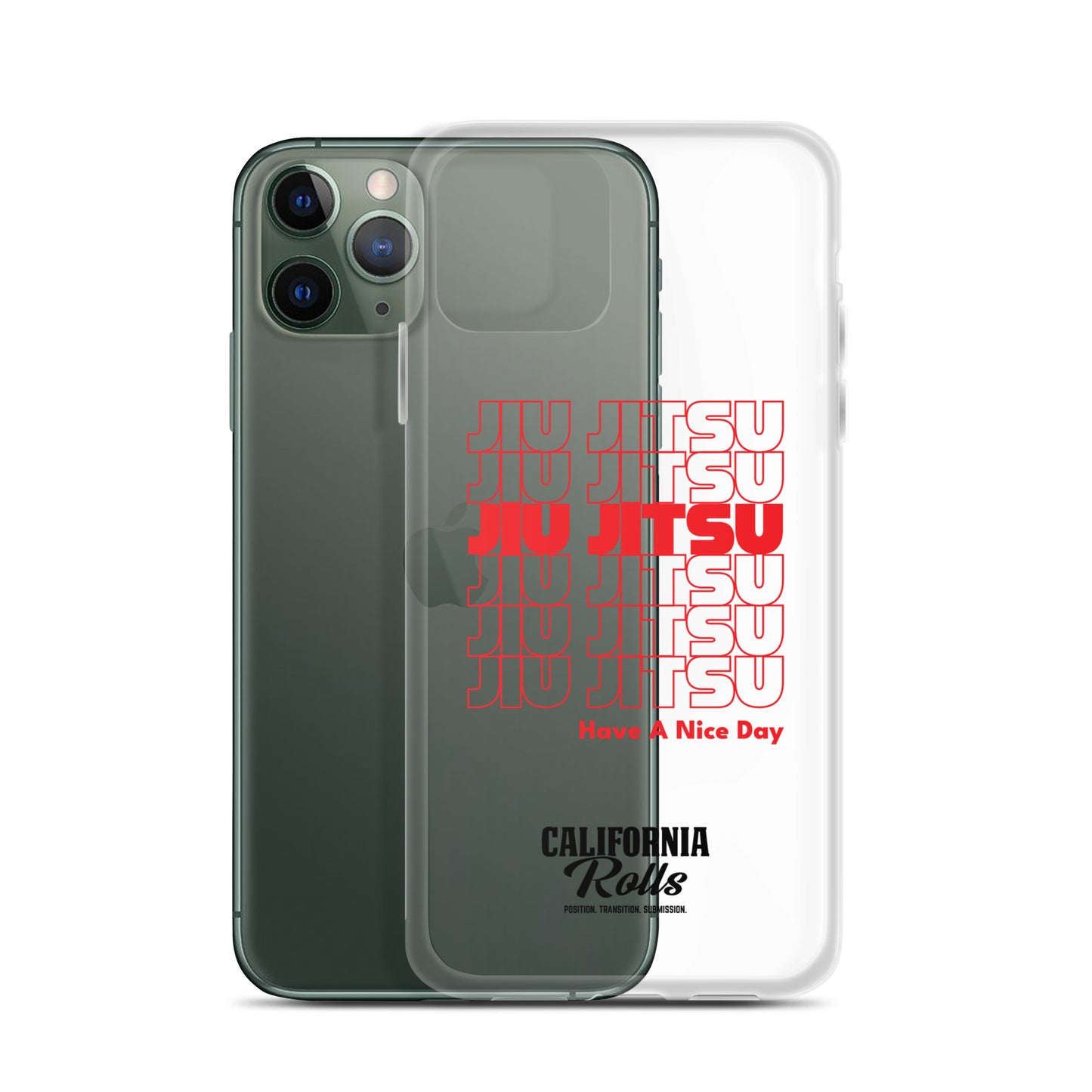 THANK YOU FOR BJJ Clear Case for iPhone®