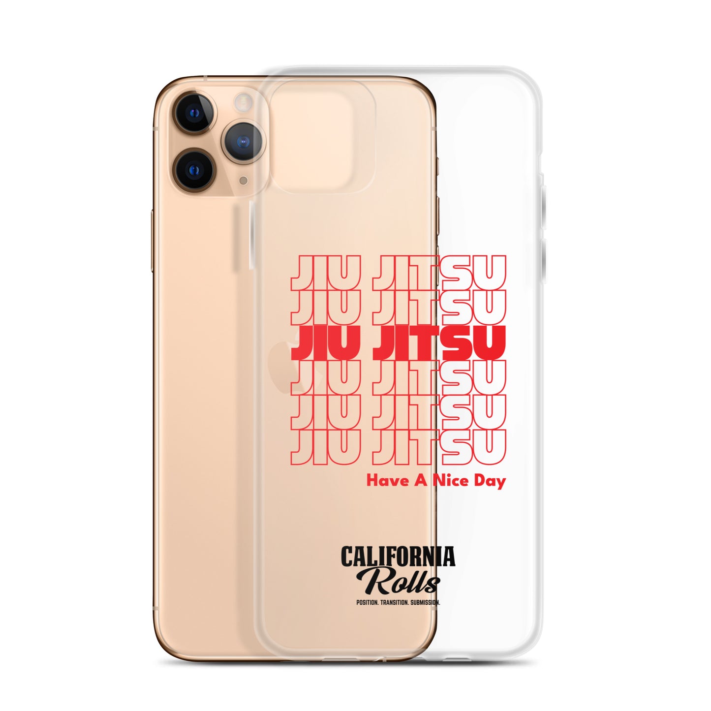 THANK YOU FOR BJJ Clear Case for iPhone®