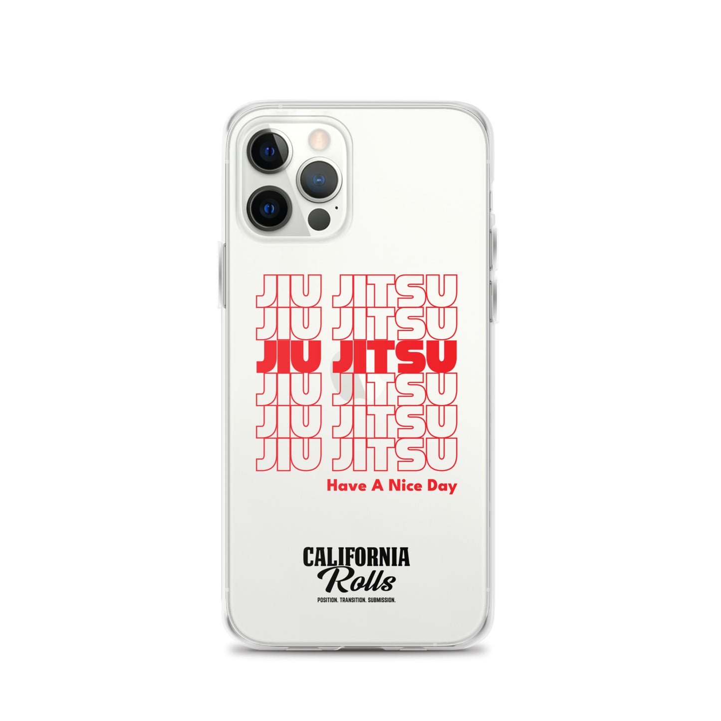 THANK YOU FOR BJJ Clear Case for iPhone®