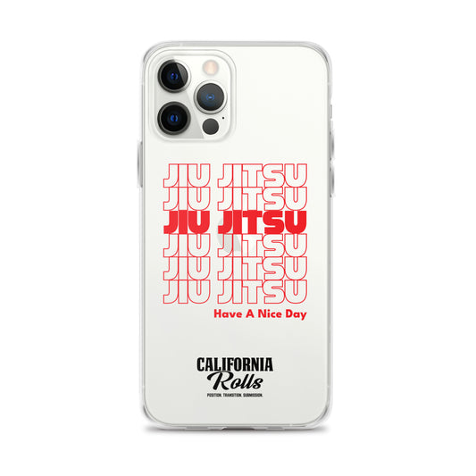 THANK YOU FOR BJJ Clear Case for iPhone®