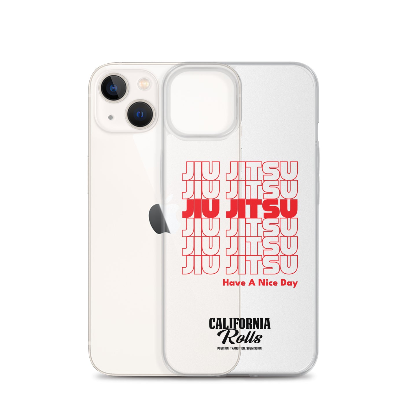 THANK YOU FOR BJJ Clear Case for iPhone®