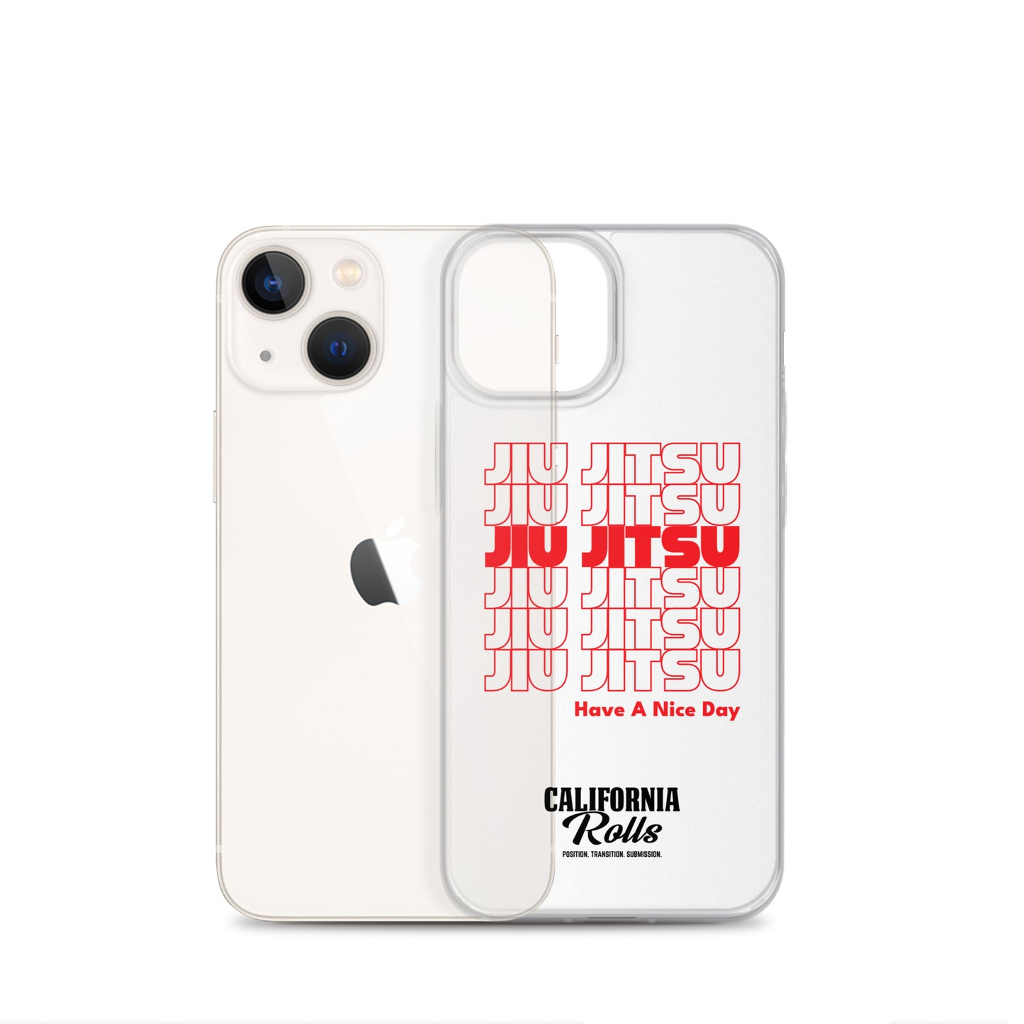 THANK YOU FOR BJJ Clear Case for iPhone®