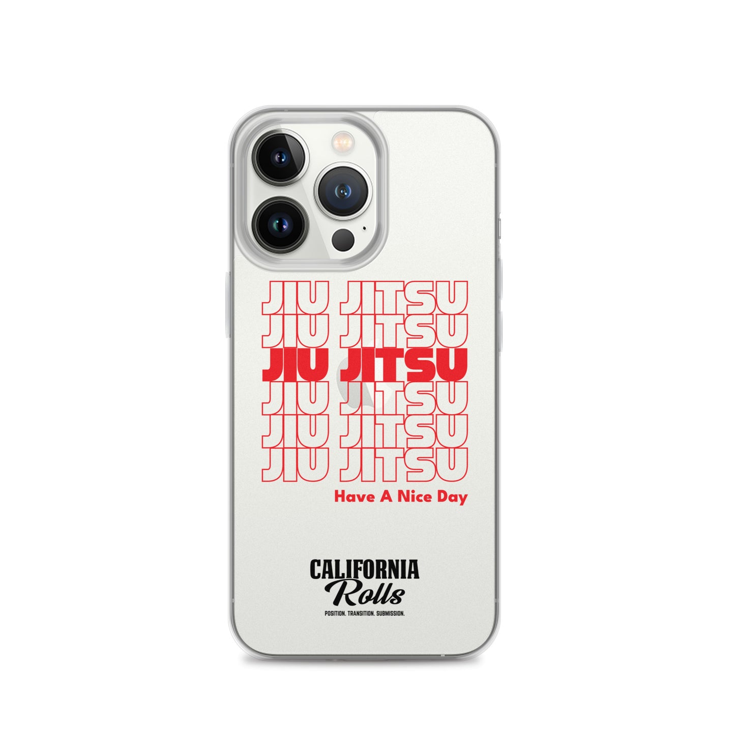 THANK YOU FOR BJJ Clear Case for iPhone®