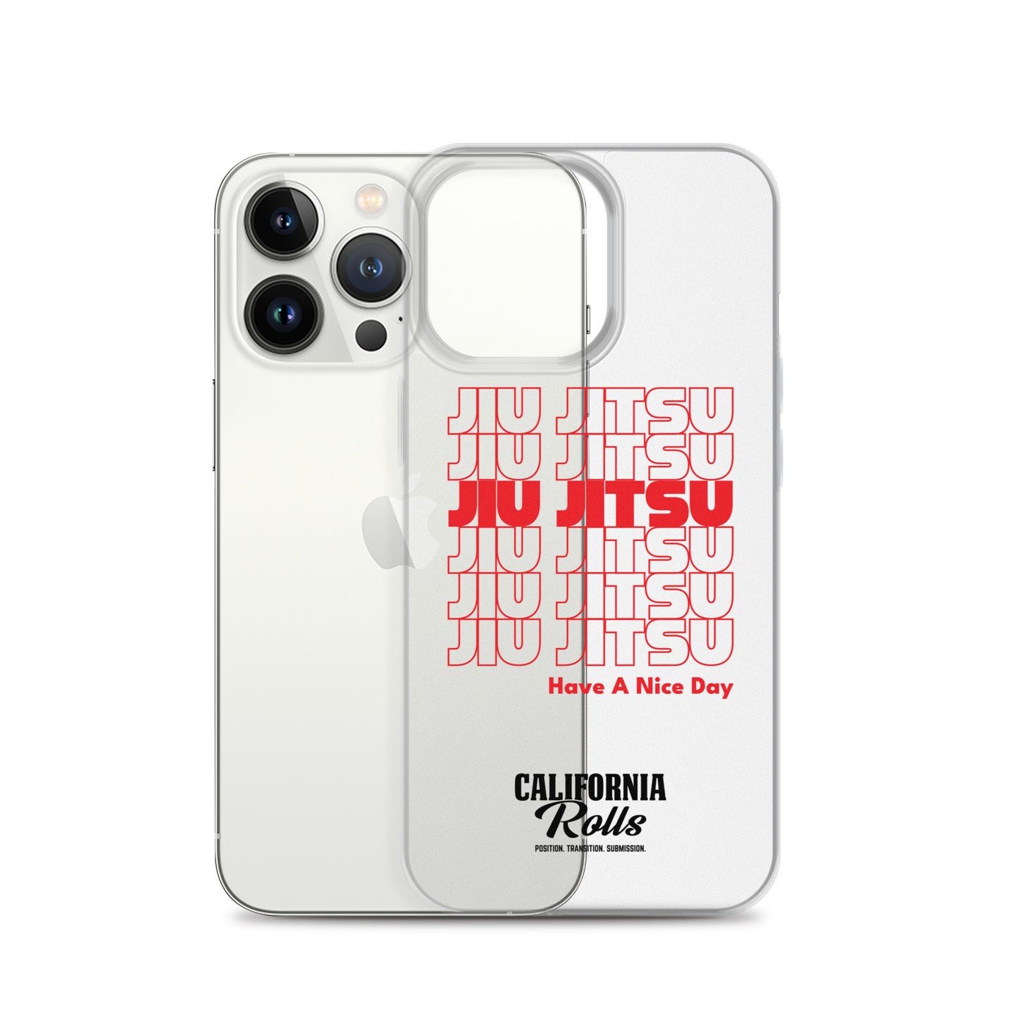 THANK YOU FOR BJJ Clear Case for iPhone®