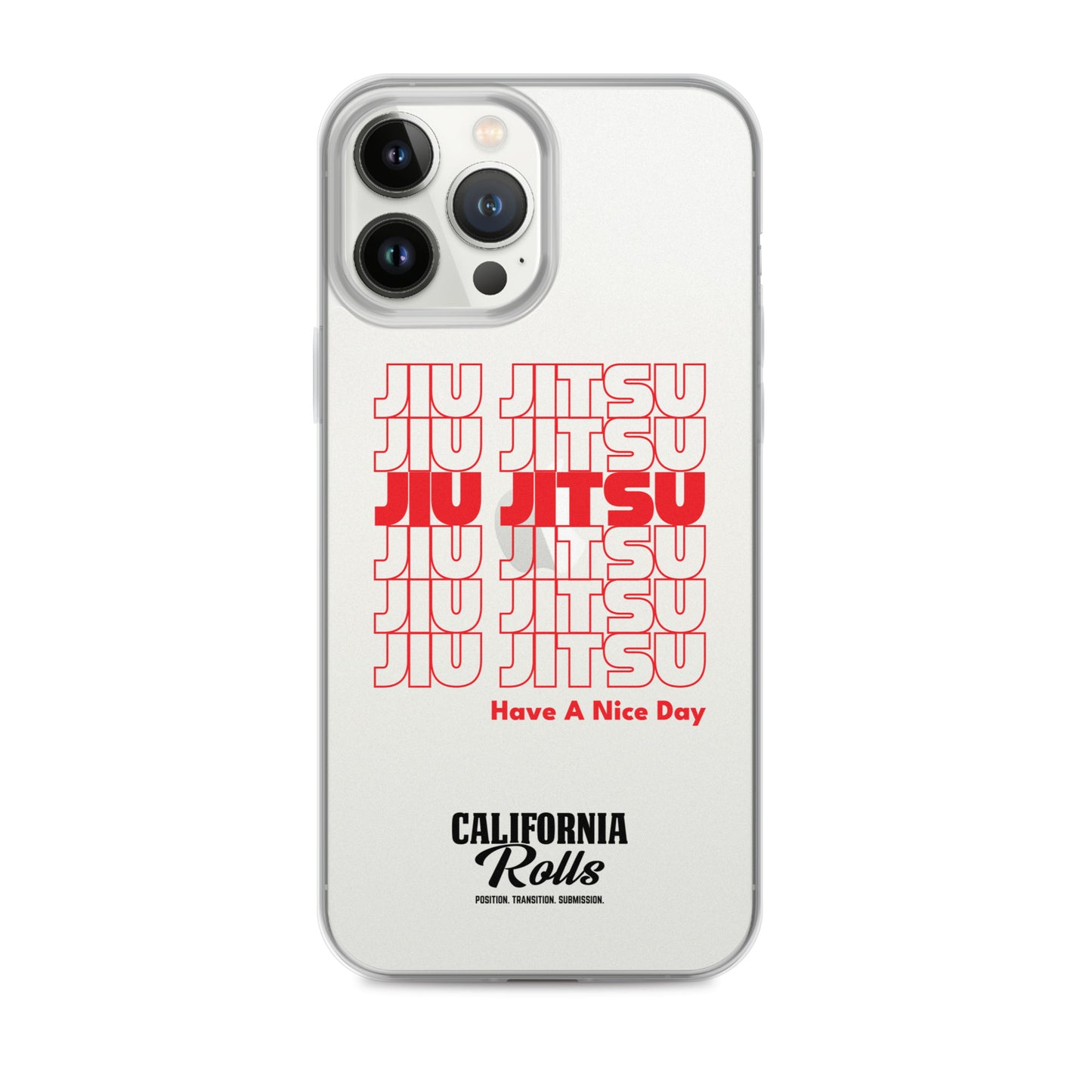 THANK YOU FOR BJJ Clear Case for iPhone®