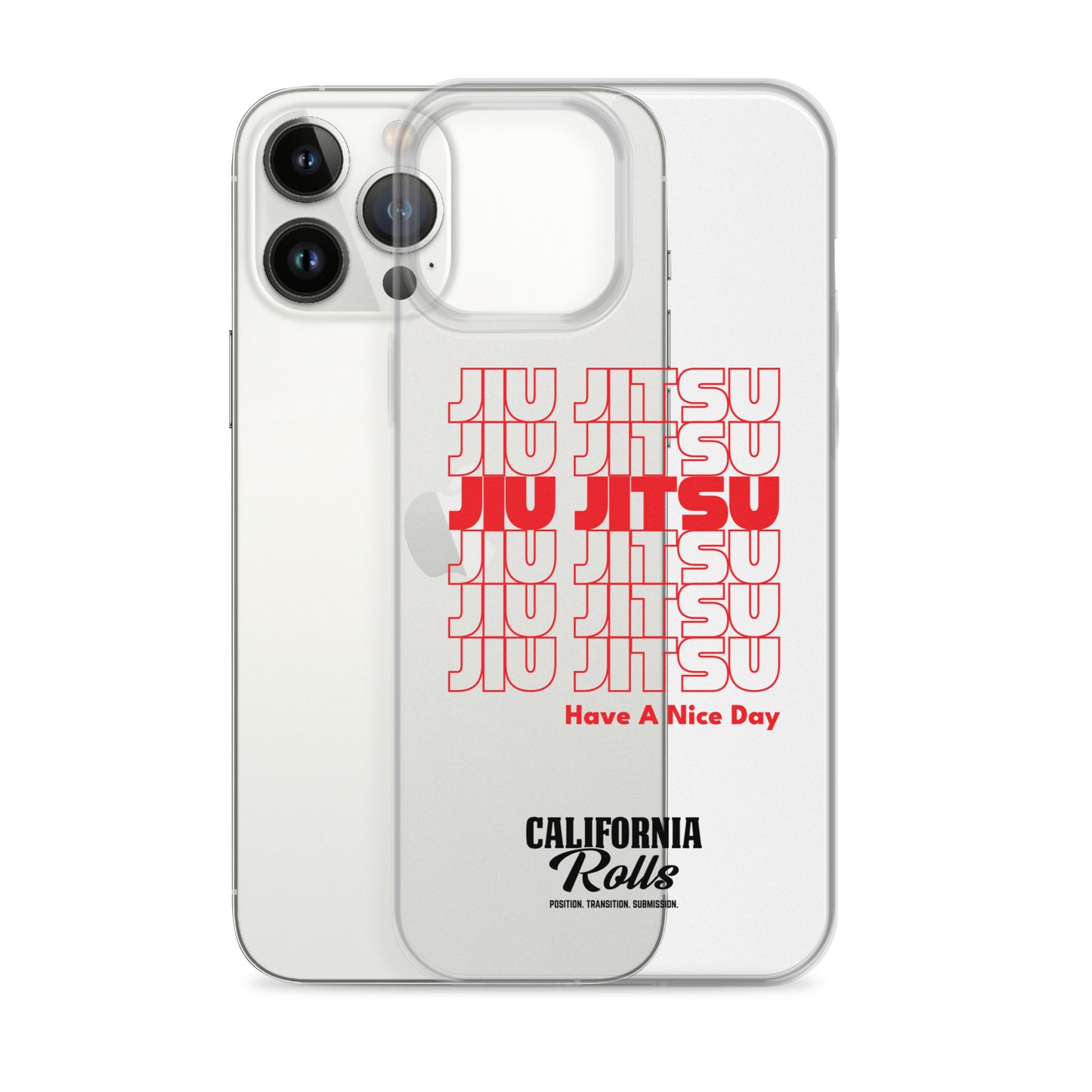 THANK YOU FOR BJJ Clear Case for iPhone®