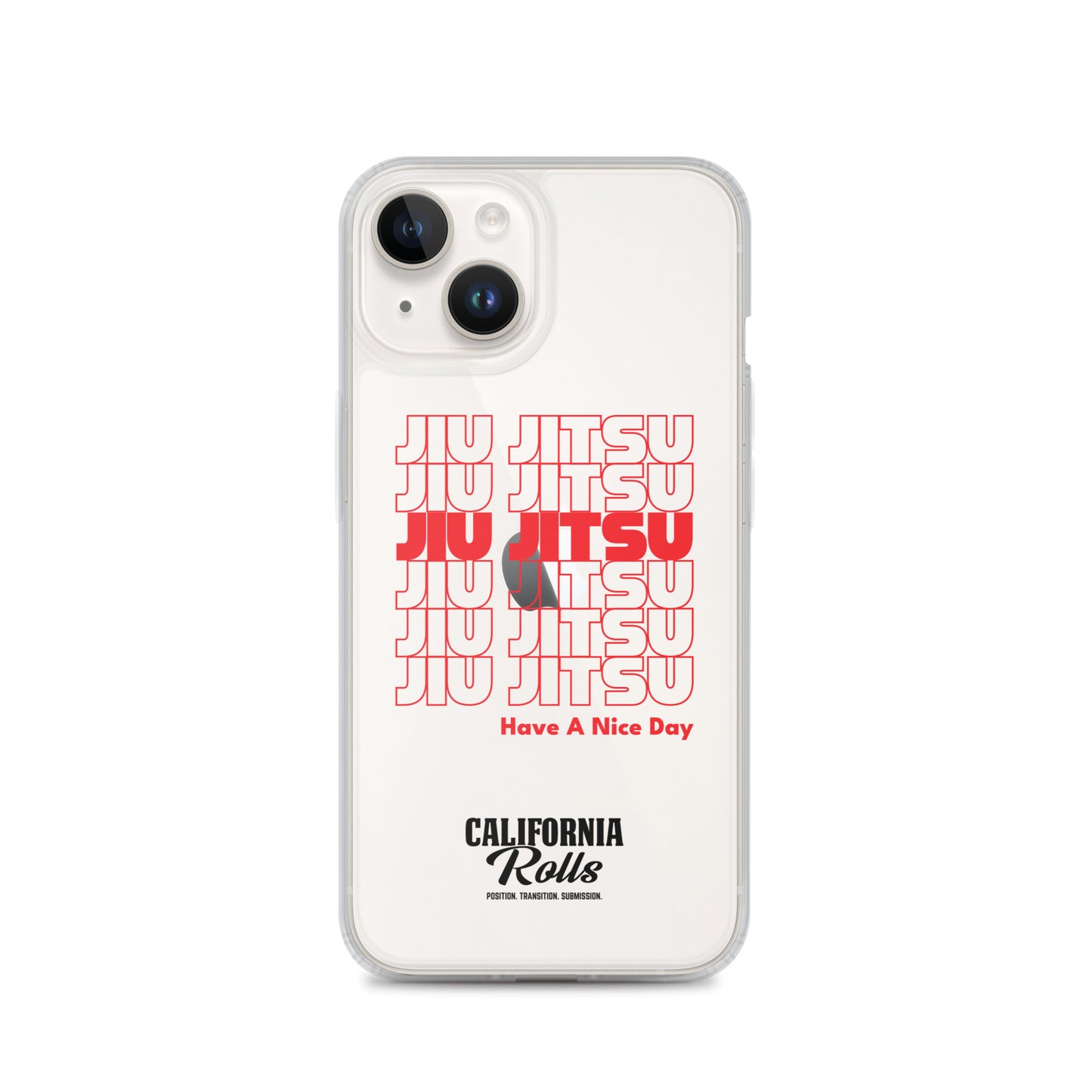 THANK YOU FOR BJJ Clear Case for iPhone®