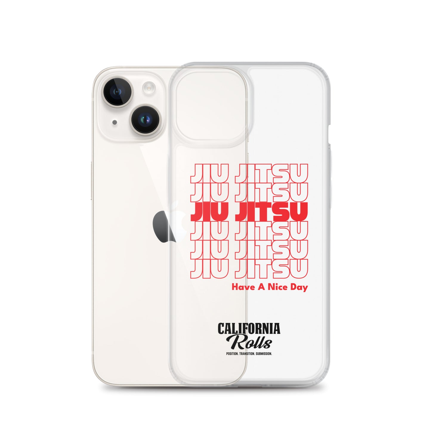 THANK YOU FOR BJJ Clear Case for iPhone®