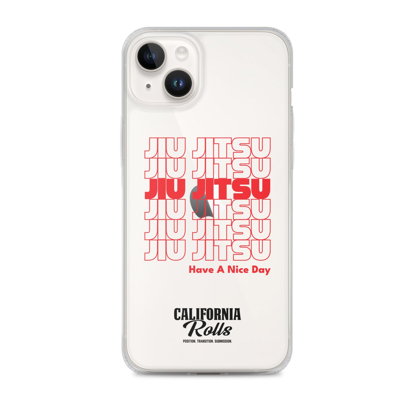 THANK YOU FOR BJJ Clear Case for iPhone®