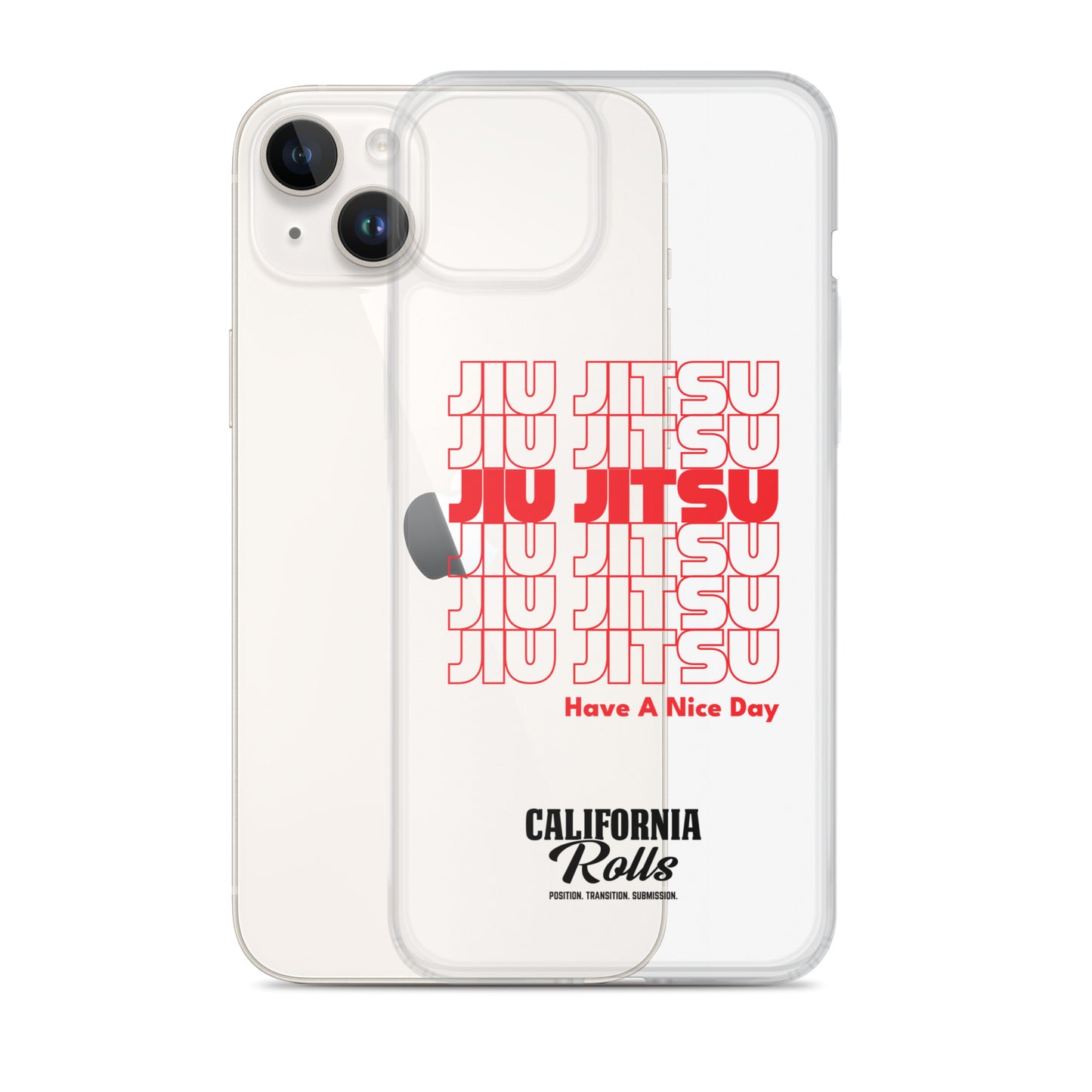 THANK YOU FOR BJJ Clear Case for iPhone®