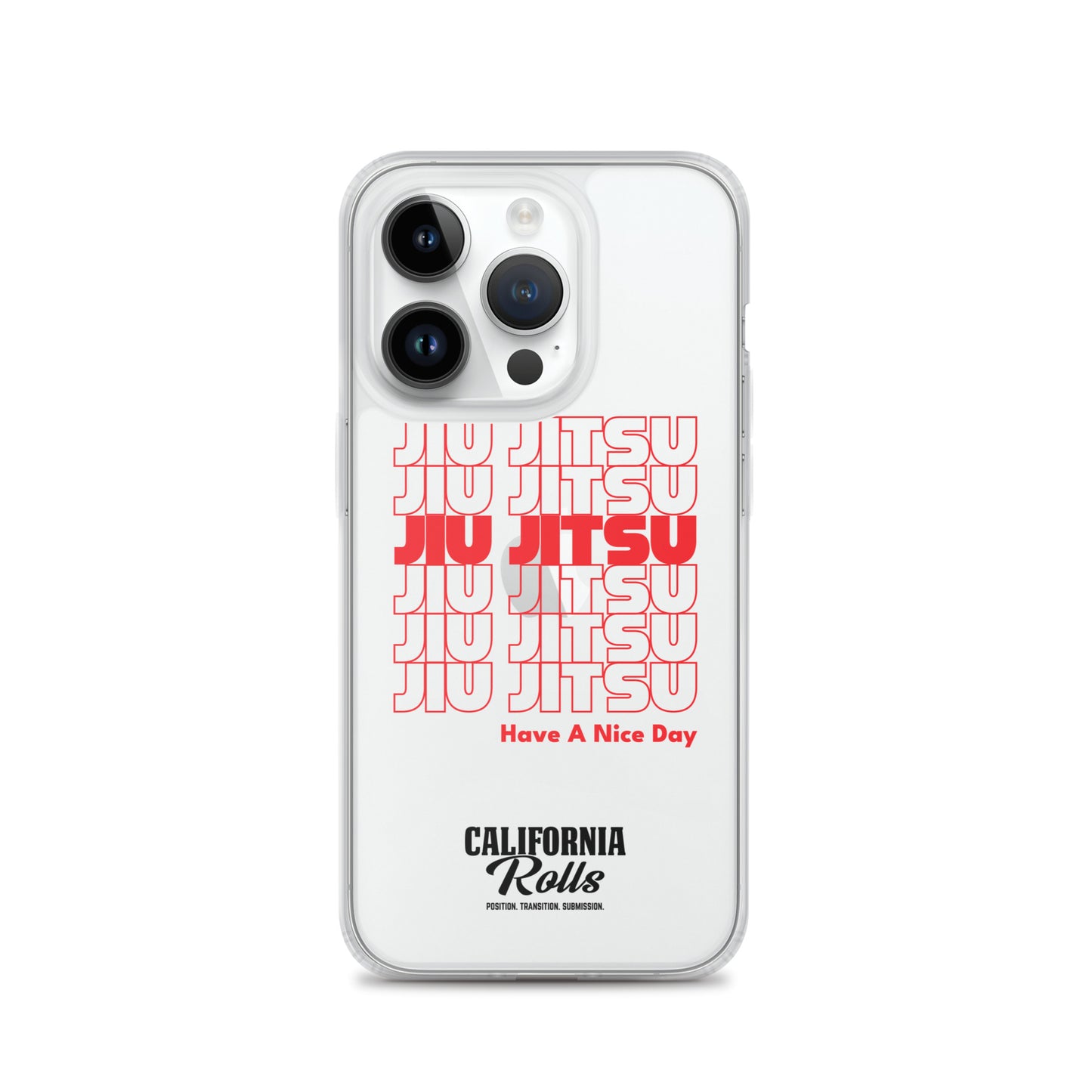 THANK YOU FOR BJJ Clear Case for iPhone®