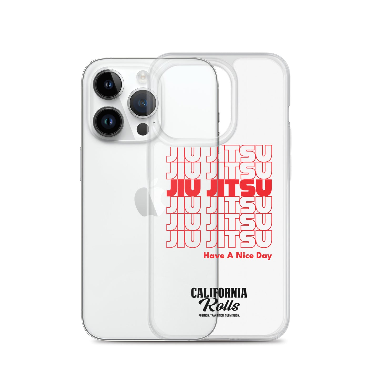 THANK YOU FOR BJJ Clear Case for iPhone®