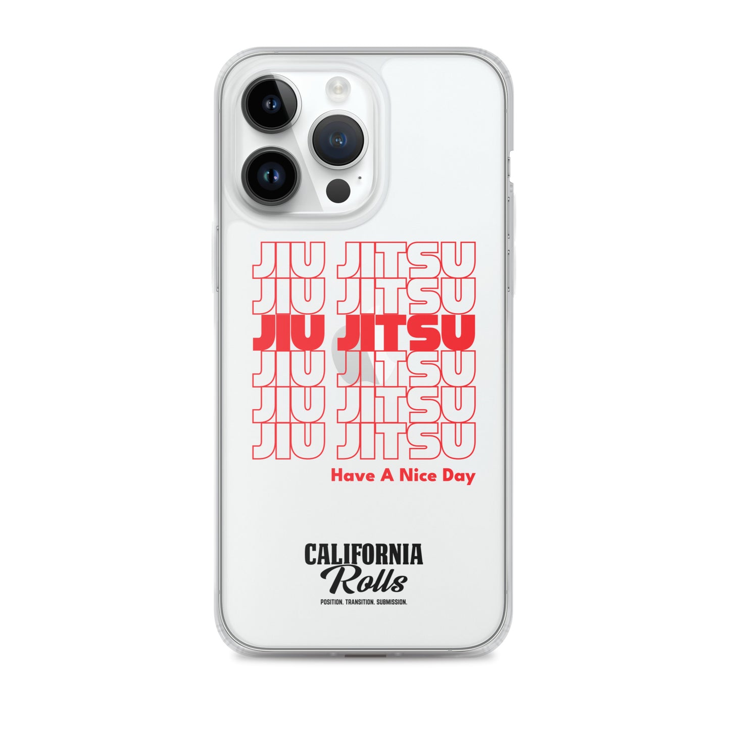 THANK YOU FOR BJJ Clear Case for iPhone®