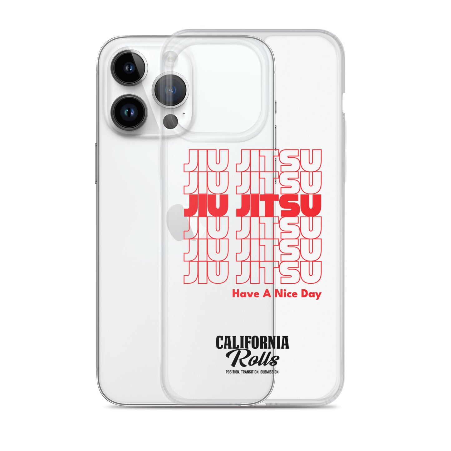 THANK YOU FOR BJJ Clear Case for iPhone®