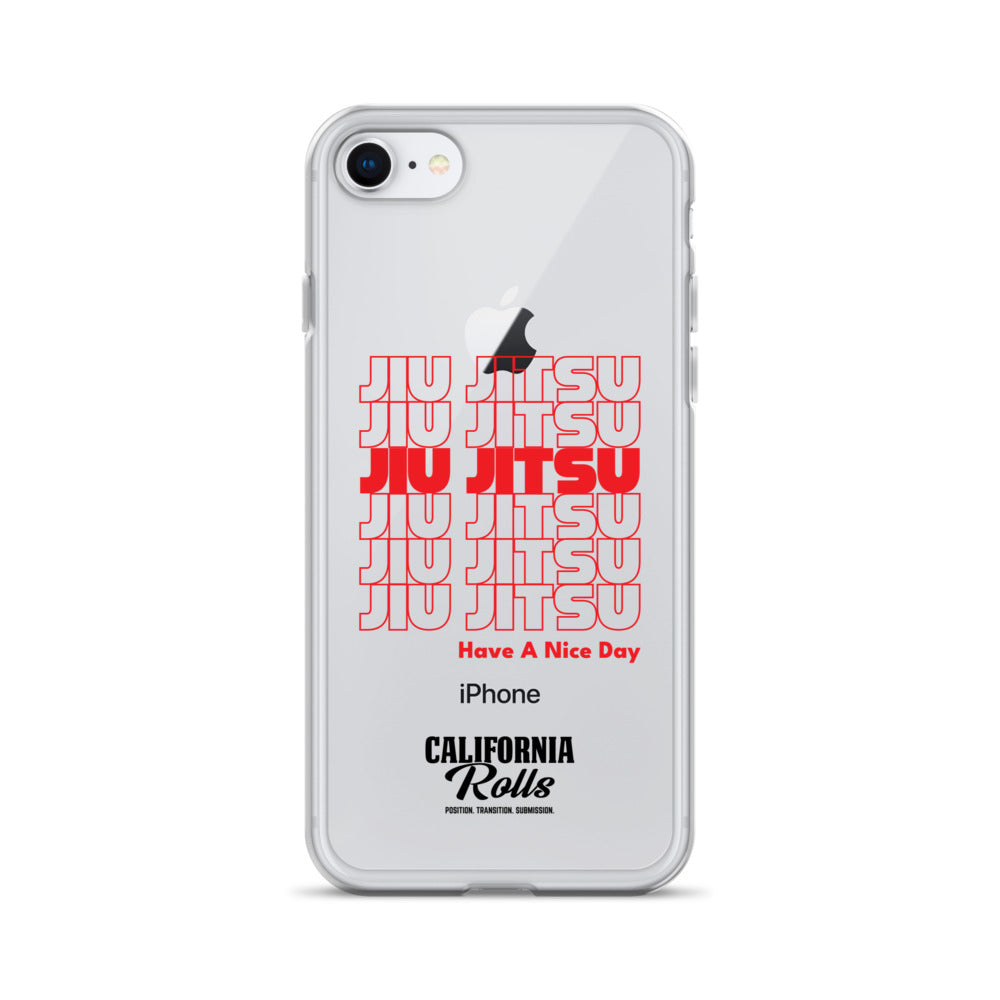 THANK YOU FOR BJJ Clear Case for iPhone®