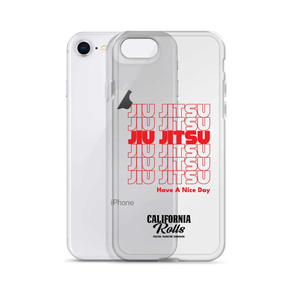 THANK YOU FOR BJJ Clear Case for iPhone®