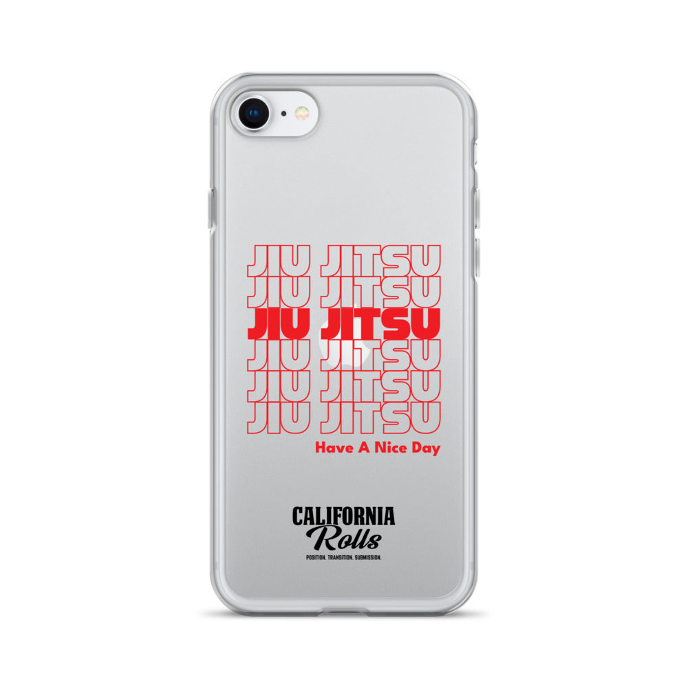 THANK YOU FOR BJJ Clear Case for iPhone®