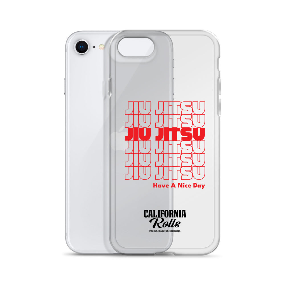 THANK YOU FOR BJJ Clear Case for iPhone®