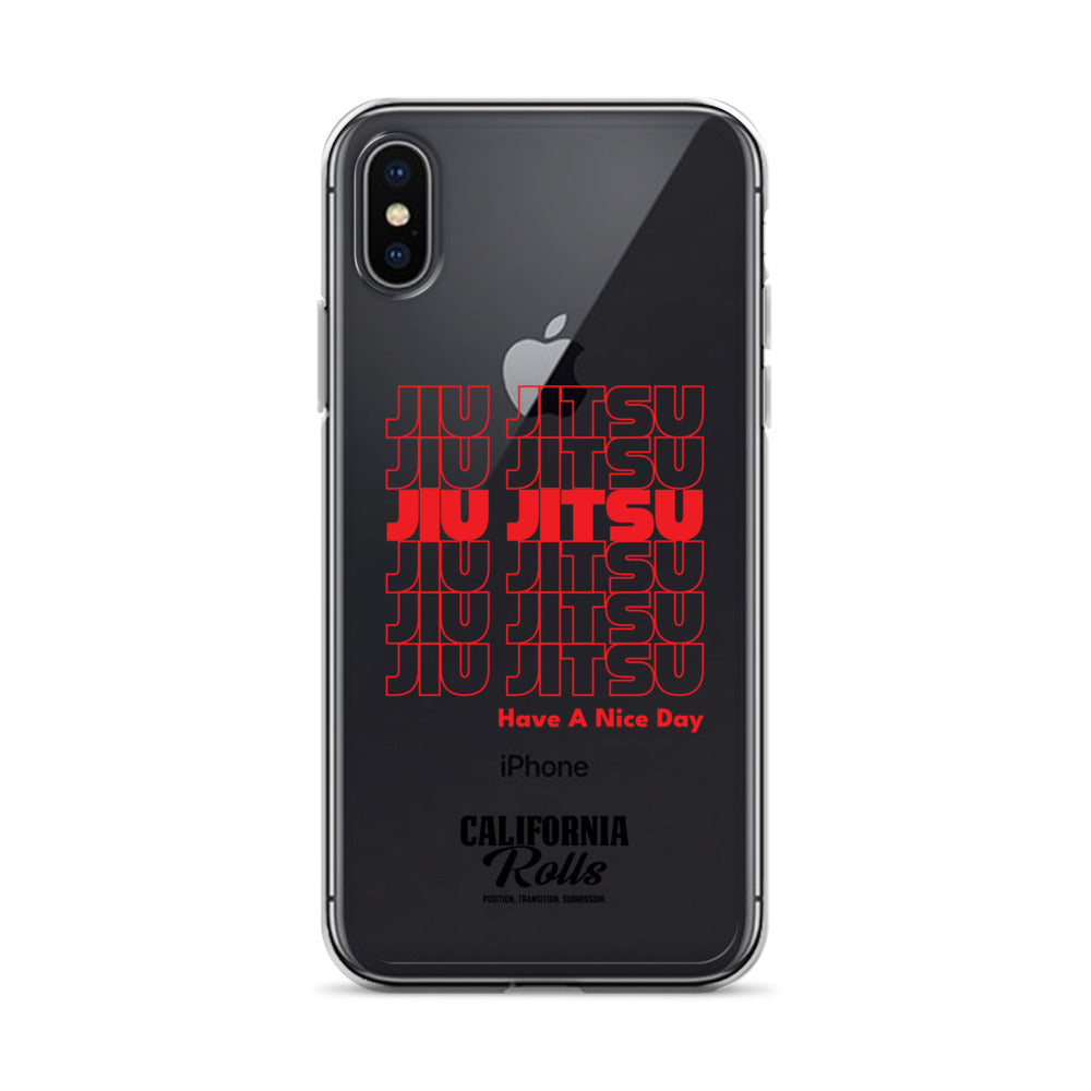 THANK YOU FOR BJJ Clear Case for iPhone®