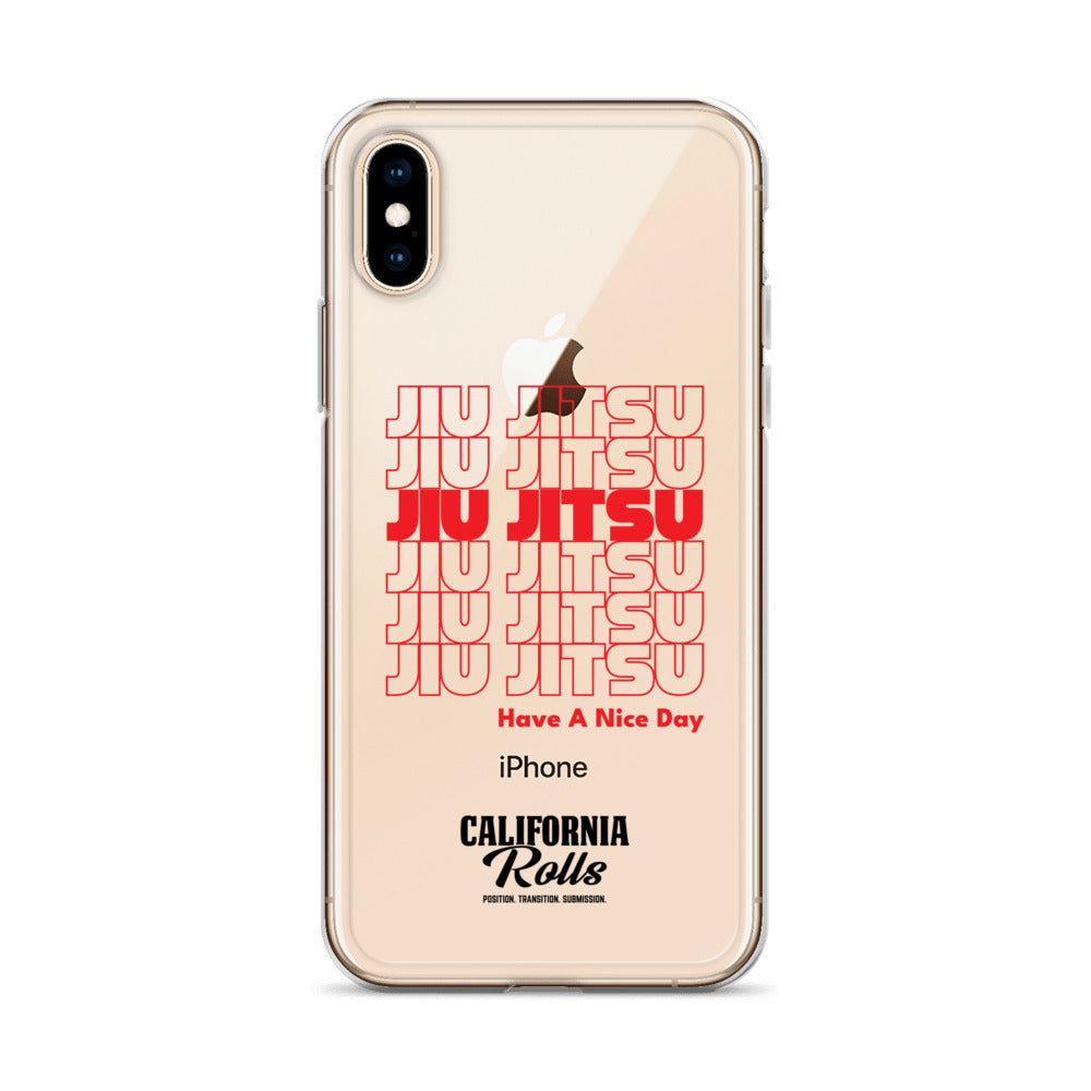 THANK YOU FOR BJJ Clear Case for iPhone®