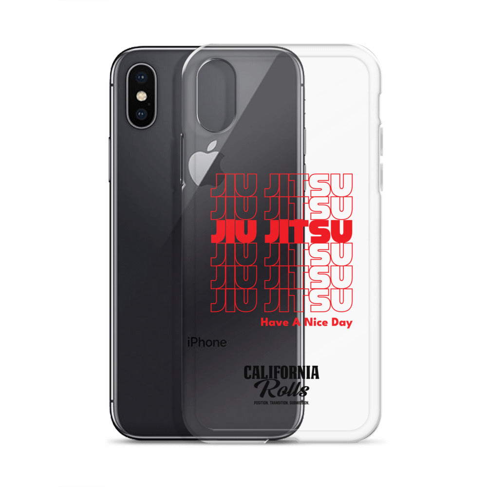 THANK YOU FOR BJJ Clear Case for iPhone®