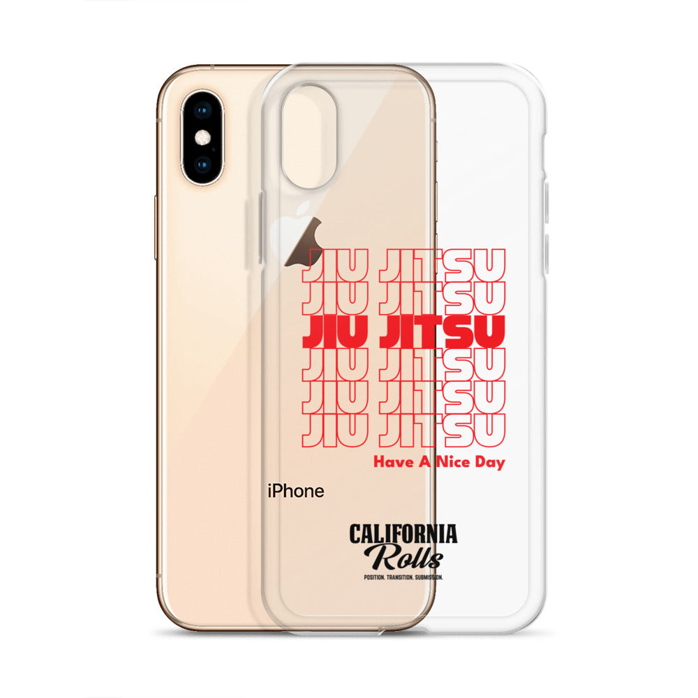 THANK YOU FOR BJJ Clear Case for iPhone®