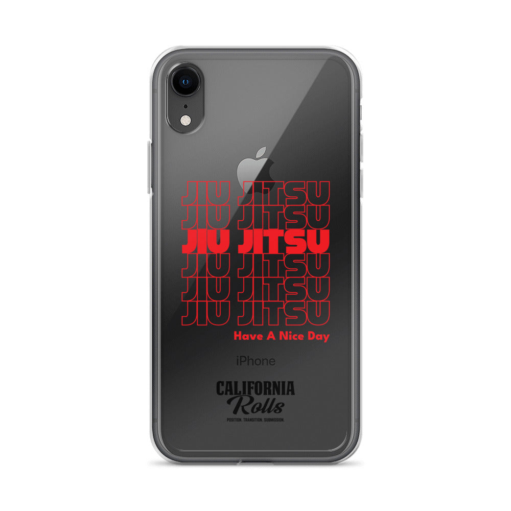 THANK YOU FOR BJJ Clear Case for iPhone®