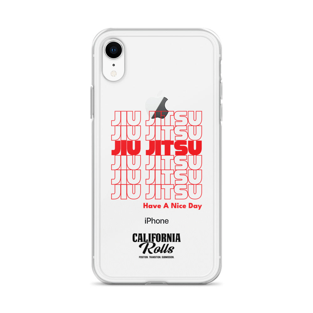 THANK YOU FOR BJJ Clear Case for iPhone®