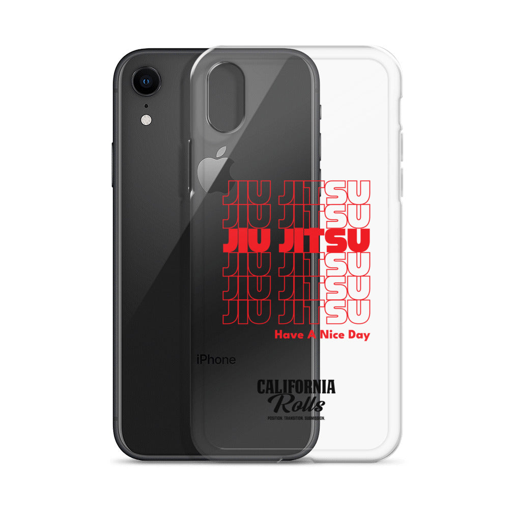 THANK YOU FOR BJJ Clear Case for iPhone®