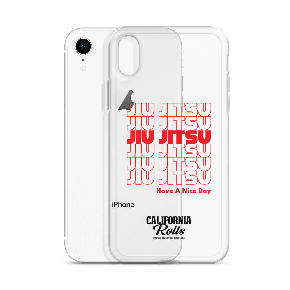 THANK YOU FOR BJJ Clear Case for iPhone®