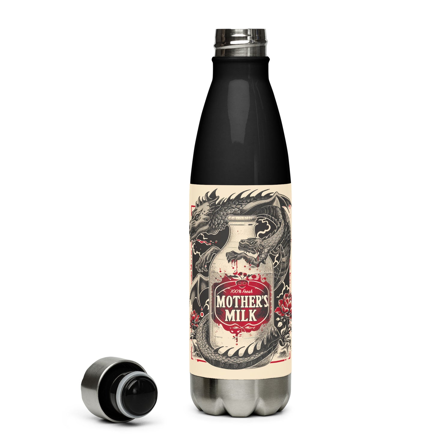 Mother's Milk Stainless Steel Water Bottle