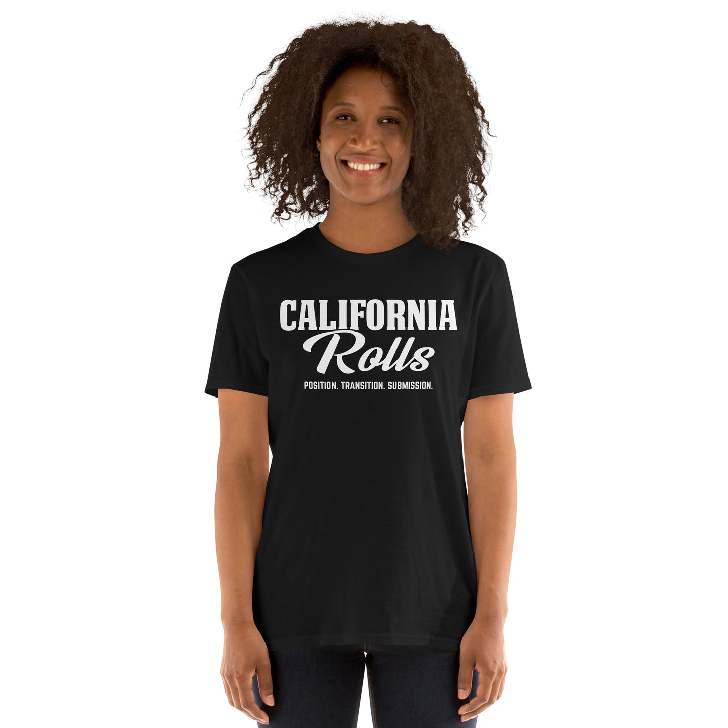 California Rolls - "Position. Transition. Submission." Short-Sleeve Unisex T-Shirt