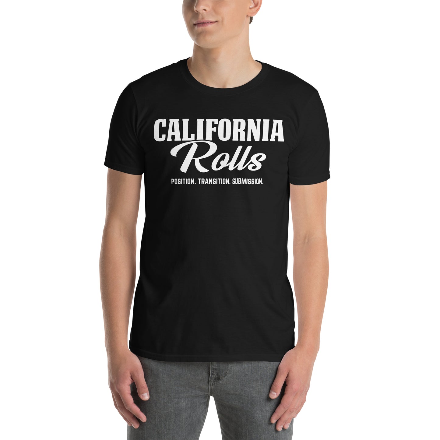 California Rolls - "Position. Transition. Submission." Short-Sleeve Unisex T-Shirt