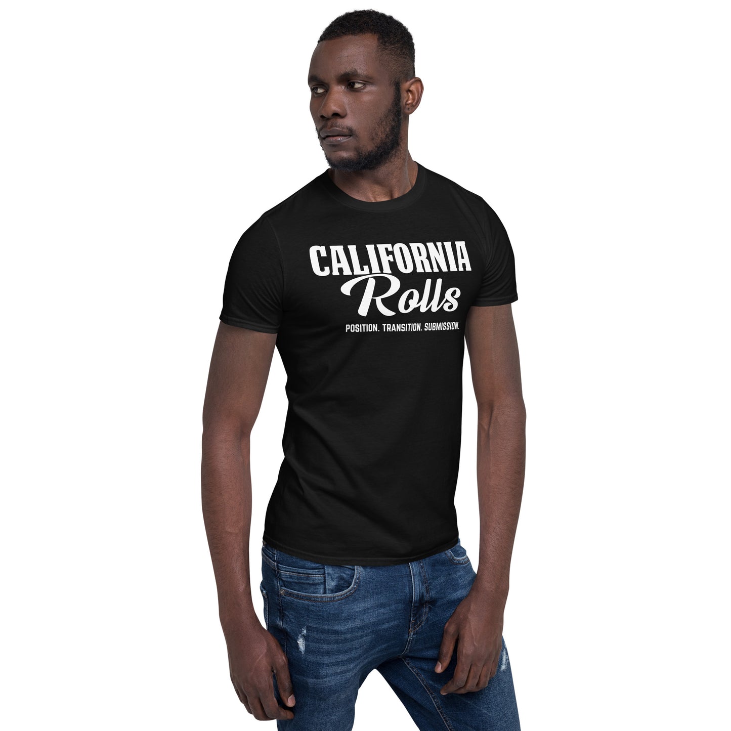 California Rolls - "Position. Transition. Submission." Short-Sleeve Unisex T-Shirt