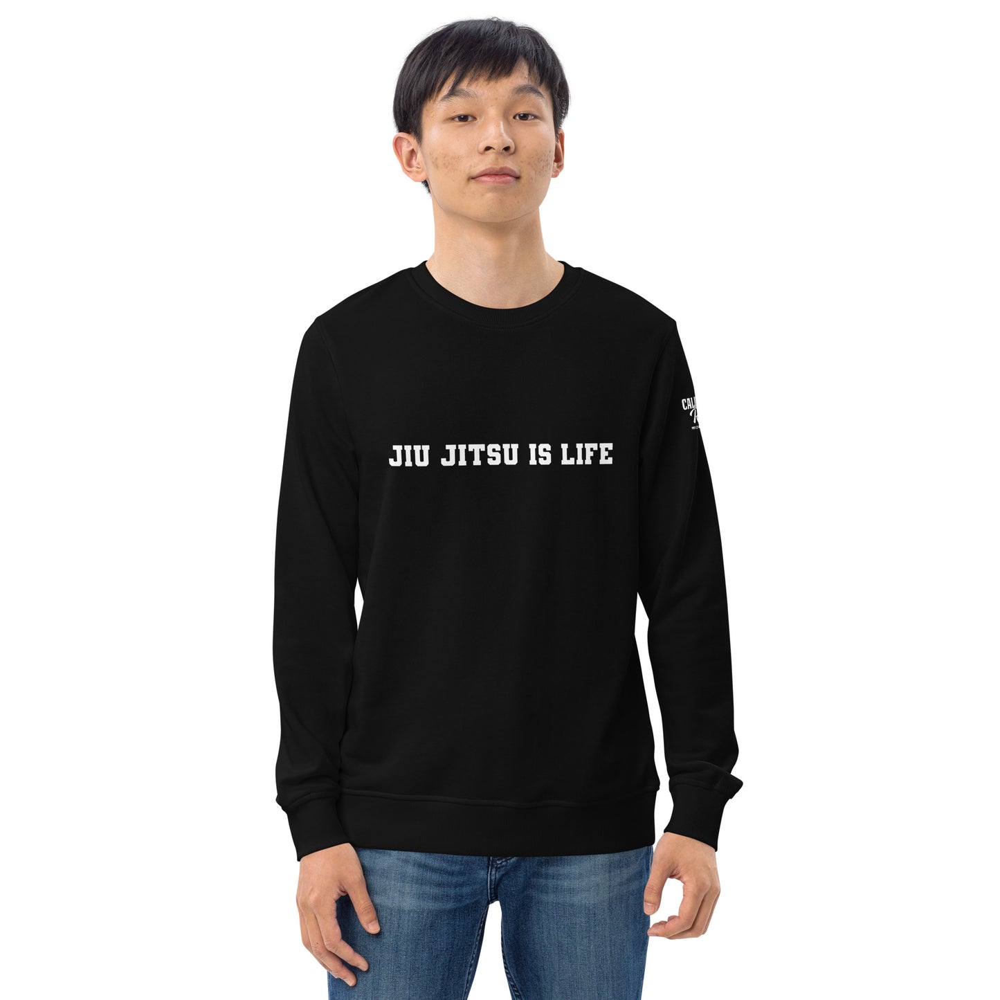 Jiu Jitsu Is Life Unisex Organic Sweatshirt