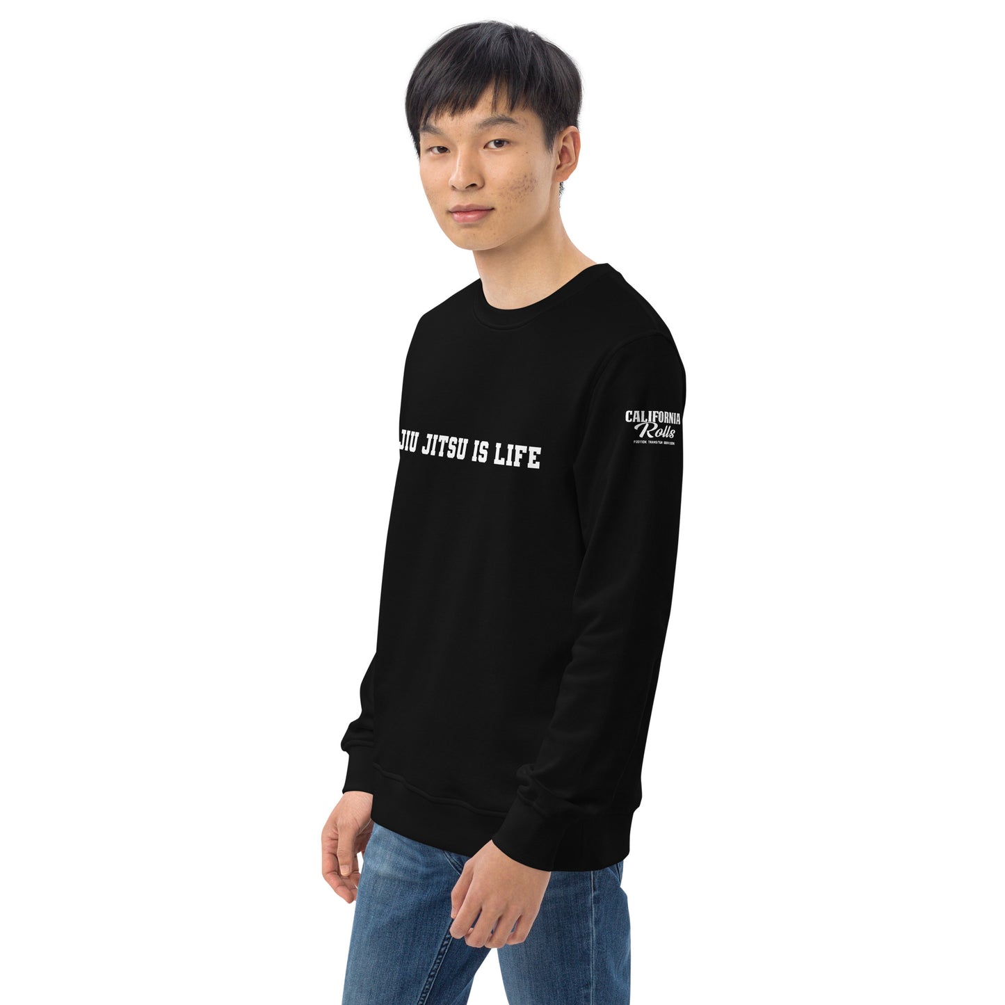 Jiu Jitsu Is Life Unisex Organic Sweatshirt