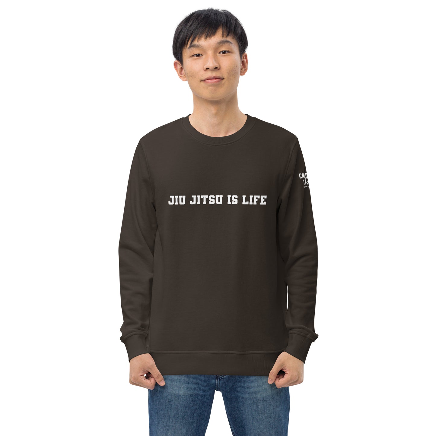 Jiu Jitsu Is Life Unisex Organic Sweatshirt