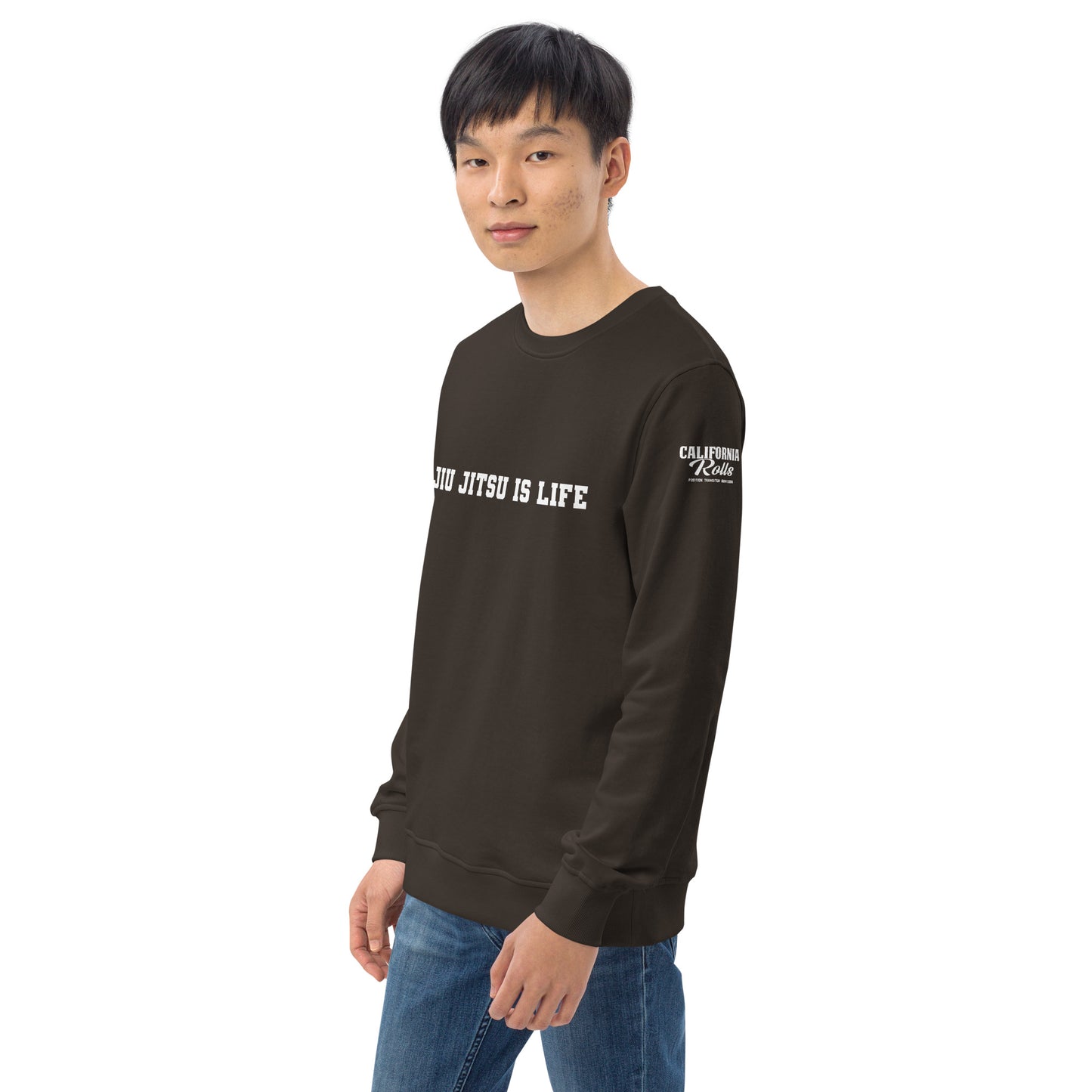 Jiu Jitsu Is Life Unisex Organic Sweatshirt