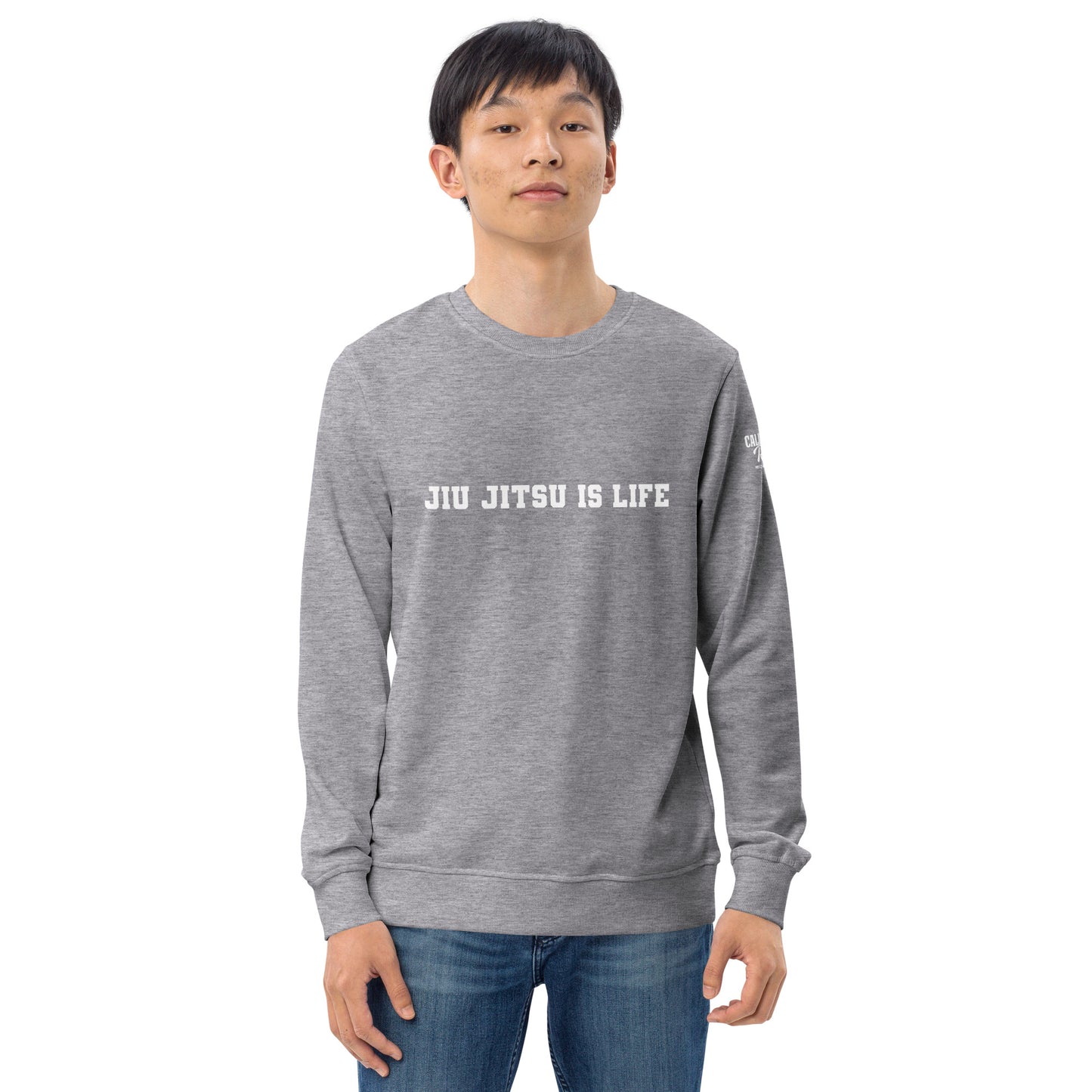 Jiu Jitsu Is Life Unisex Organic Sweatshirt