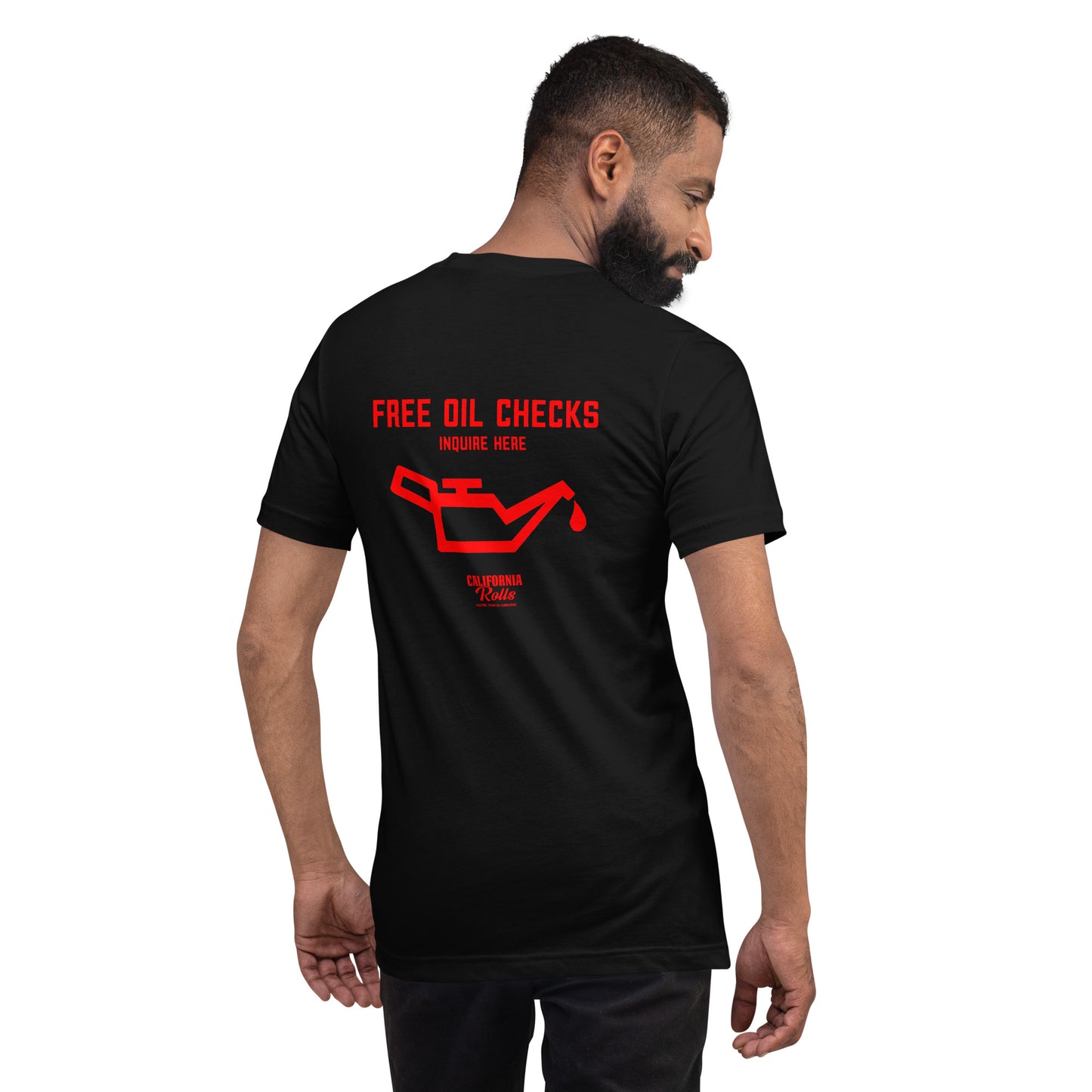 Free Oil Checks Unisex T-shirt