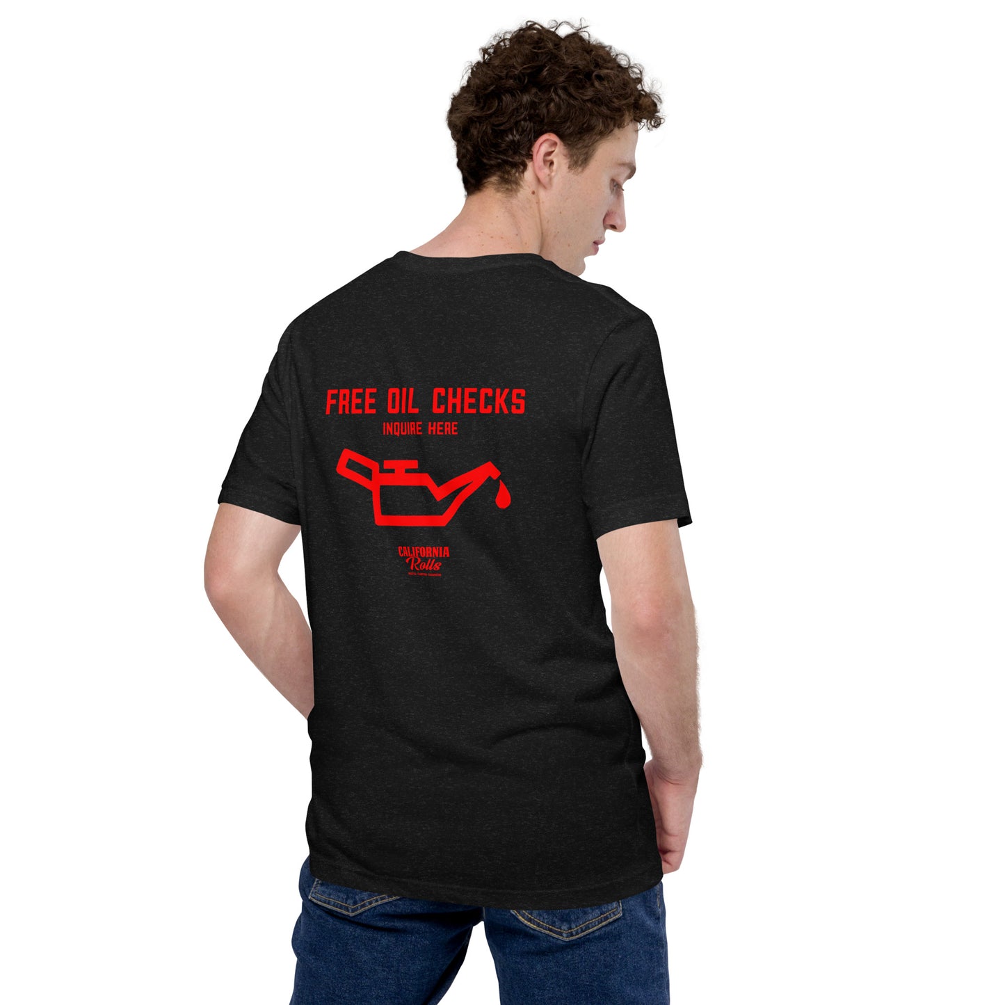 Free Oil Checks Unisex T-shirt