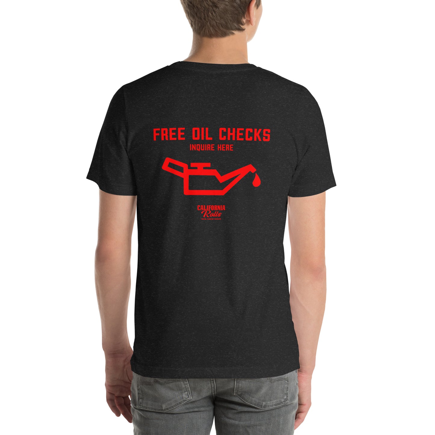 Free Oil Checks Unisex T-shirt