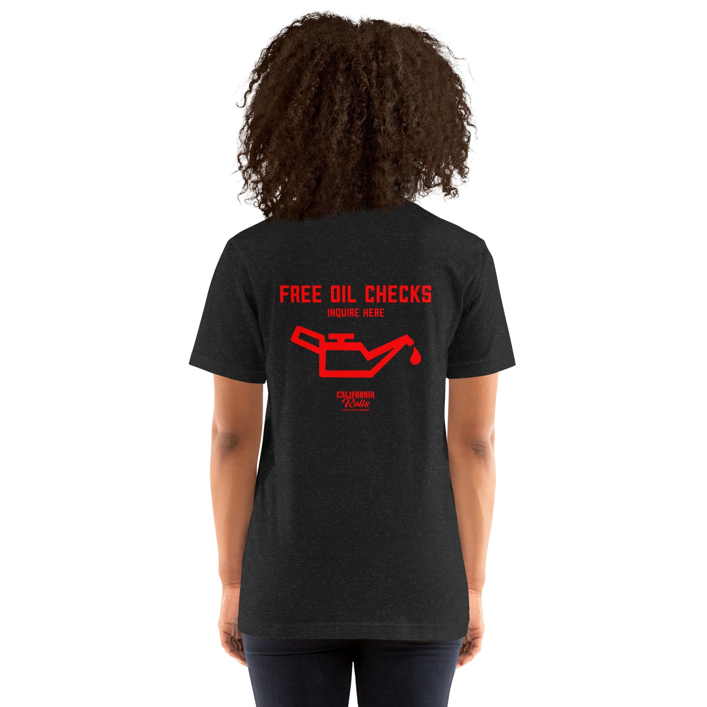 Free Oil Checks Unisex T-shirt