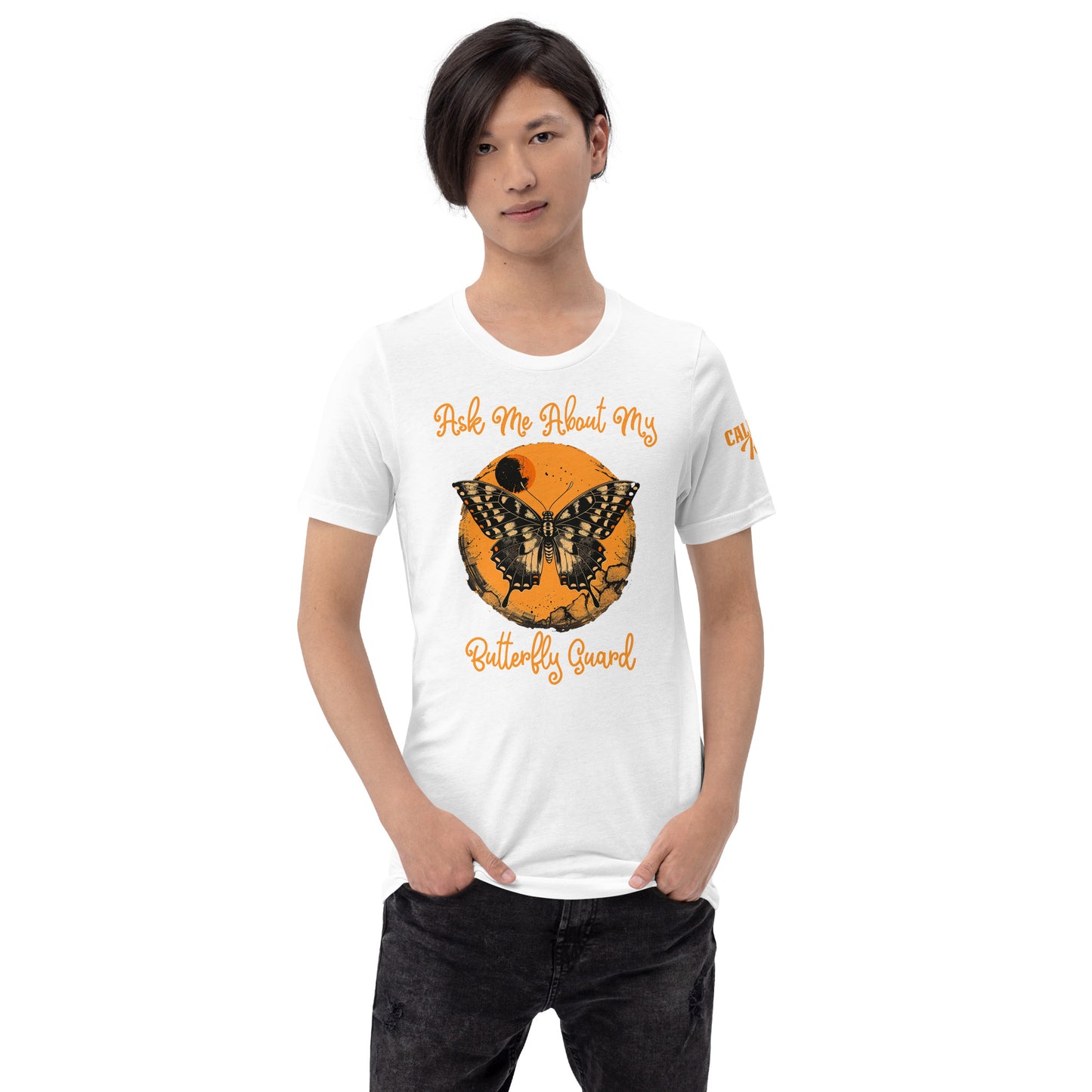 Ask Me About My Butterfly Guard Unisex T-shirt