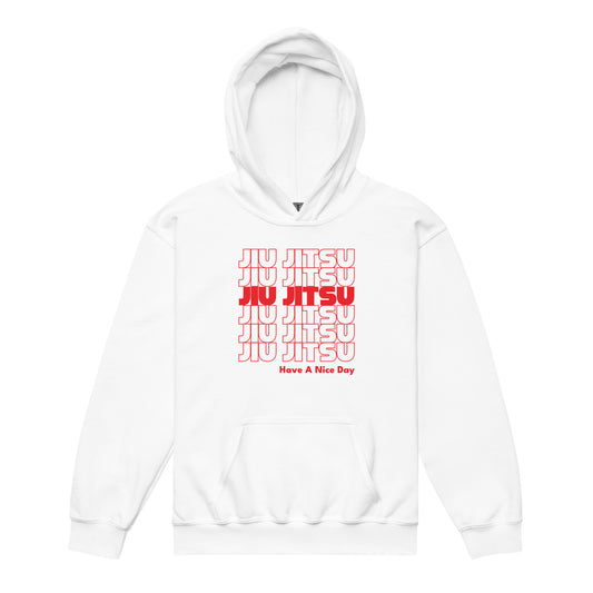 THANK YOU FOR JIU JITSU Youth Heavy Blend Hoodie